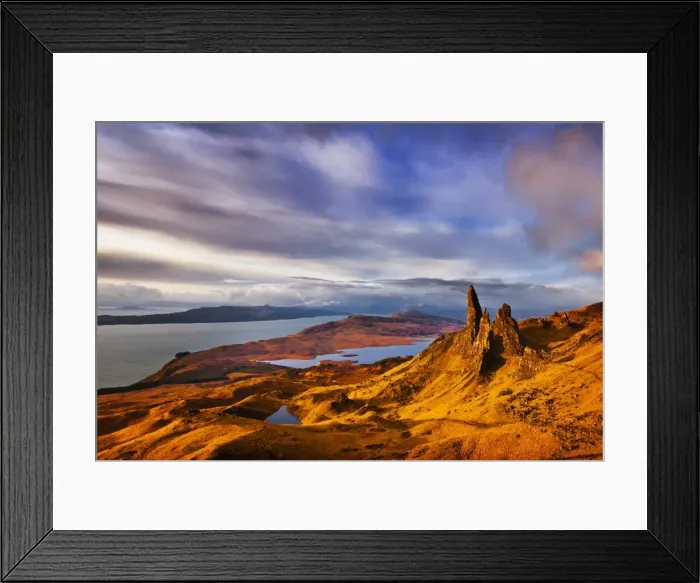 Framed Print : The Old Man of Storr at dawn sunrise, Trotternish Peninsula, Isle of Skye, Inner Hebrides, Highlands and Islands, Scotland, United Kingdom, Europe Framed Print : The Old Man of Storr at dawn sunrise, Trotternish Peninsula, Isle of Skye, Inner Hebrides, Highlands and Islands, Scotland, United Kingdom, Europe