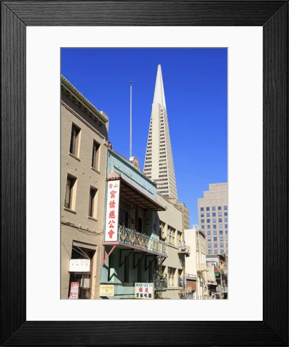 Framed Print : Stores in Chinatown, San Francisco, California, United States of America, North America Framed Print : Stores in Chinatown, San Francisco, California, United States of America, North America