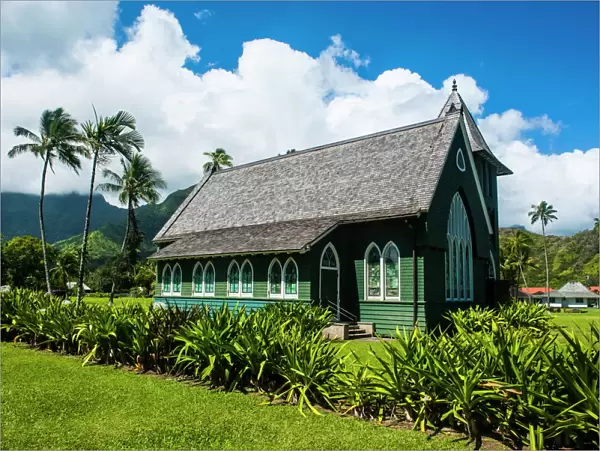 Wai oli Hui ia Church in Hanalai on the island of Kauai, Hawaii, United States of America, Pacific