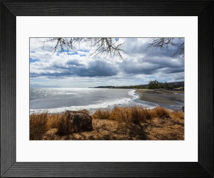 Framed Print : Glass beach in Port Allen, Kauai, Hawaii, United States of America, Pacific Framed Print : Glass beach in Port Allen, Kauai, Hawaii, United States of America, Pacific