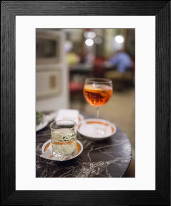 Framed Print : Cocktails at the Cafe Greco, Rome, Lazio, Italy, Europe Framed Print : Cocktails at the Cafe Greco, Rome, Lazio, Italy, Europe
