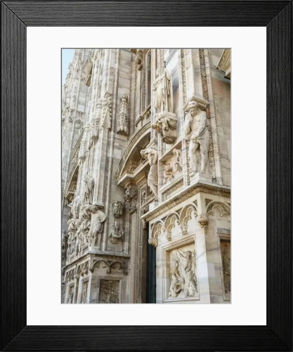 Framed Print : Detail of the Duomo (Cathedral), Milan, Lombardy, Italy, Europe Framed Print : Detail of the Duomo (Cathedral), Milan, Lombardy, Italy, Europe