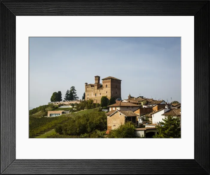 Framed Print : View over Grinzane Cavour castle, Langhe, Cuneo district, Piedmont, Italy, Europe Framed Print : View over Grinzane Cavour castle, Langhe, Cuneo district, Piedmont, Italy, Europe