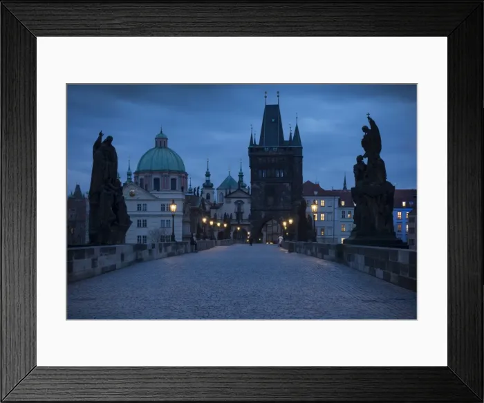 Framed Print : Charles Bridge, Prague, UNESCO World Heritage Site, Czech Republic, Europe Framed Print : Charles Bridge, Prague, UNESCO World Heritage Site, Czech Republic, Europe