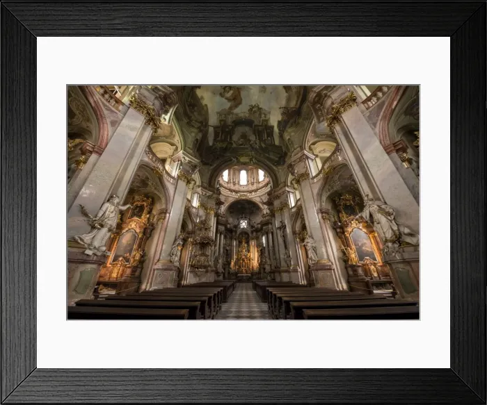Framed Print : St. Nicholas Church interior, Prague, Czech Republic, Europe Framed Print : St. Nicholas Church interior, Prague, Czech Republic, Europe