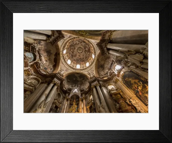 Framed Print : St. Nicholas Church interior, Prague, Czech Republic, Europe Framed Print : St. Nicholas Church interior, Prague, Czech Republic, Europe