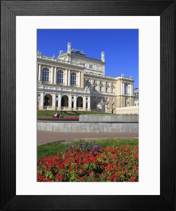 Framed Print : Opera House, Odessa, Crimea, Ukraine, Europe Framed Print : Opera House, Odessa, Crimea, Ukraine, Europe