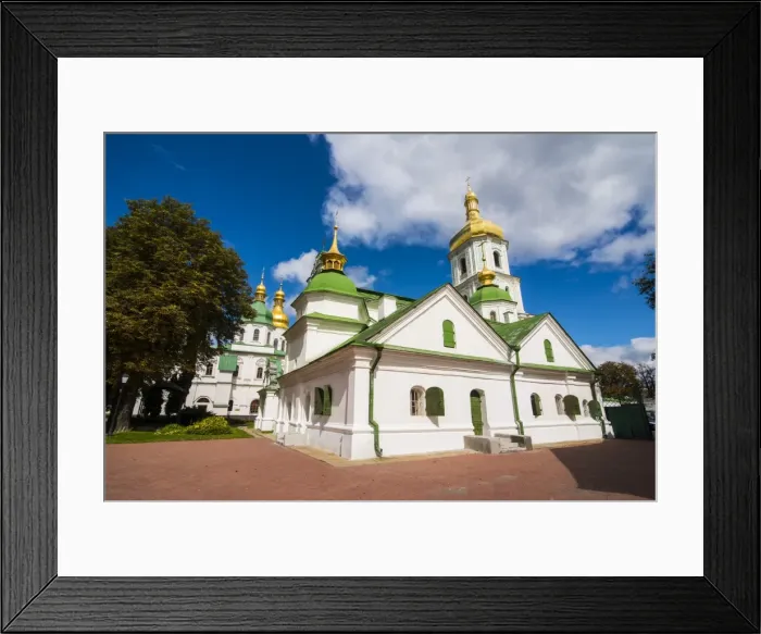 Framed Print : St. Sophias Cathedral, UNESCO World Heritage Site, Kiev (Kyiv), Ukraine, Europe Framed Print : St. Sophias Cathedral, UNESCO World Heritage Site, Kiev (Kyiv), Ukraine, Europe