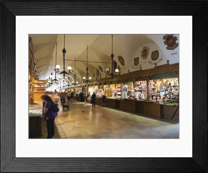 Framed Print : Cloth Hall market, UNESCO World Heritage Site, Krakow, Malopolska, Poland, Europe Framed Print : Cloth Hall market, UNESCO World Heritage Site, Krakow, Malopolska, Poland, Europe