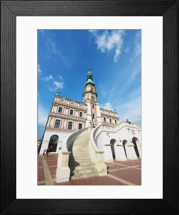 Framed Print : Town Hall, Rynek Wielki, Old Town Square, UNESCO World Heritage Site, Zamosc, Poland, Europe Framed Print : Town Hall, Rynek Wielki, Old Town Square, UNESCO World Heritage Site, Zamosc, Poland, Europe
