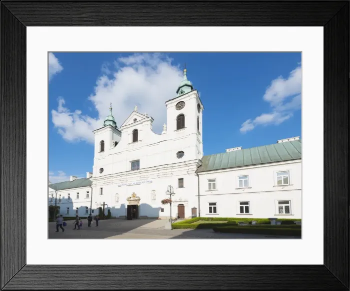 Framed Print : Old Convent of Piarist Friars and St. Cross, Church of the Holy Cross, Rzeszow, Poland, Europe Framed Print : Old Convent of Piarist Friars and St. Cross, Church of the Holy Cross, Rzeszow, Poland, Europe