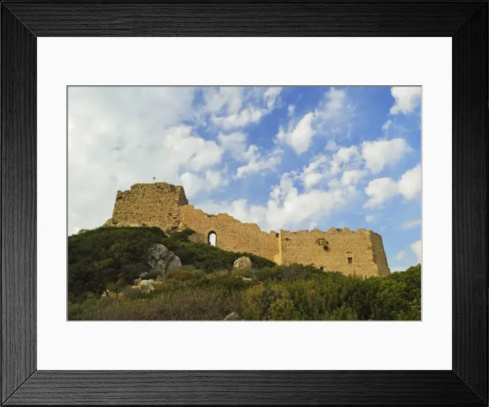 Framed Print : Kritinia Castle, Rhodes, Dodecanese, Greek Islands, Greece, Europe Framed Print : Kritinia Castle, Rhodes, Dodecanese, Greek Islands, Greece, Europe