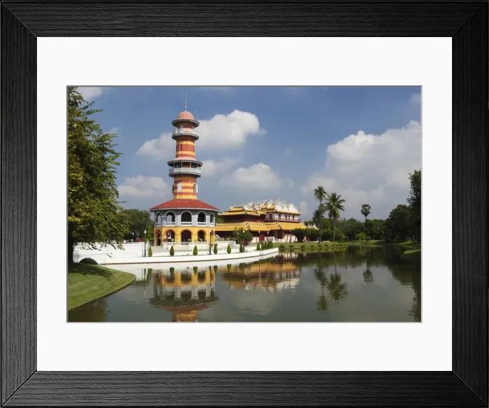 Framed Print : Ho Withun Thasana (The Sages Lookout), Bang Pa-In Palace, Bang Pa-In, Central Thailand, Thailand, Southeast Asia, Asia Framed Print : Ho Withun Thasana (The Sages Lookout), Bang Pa-In Palace, Bang Pa-In, Central Thailand, Thailand, Southeast Asia, Asia