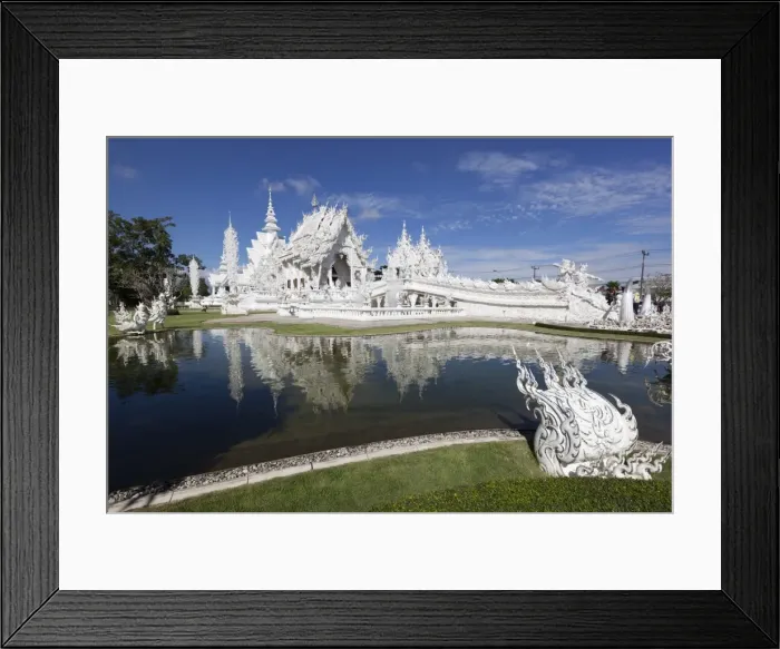 Framed Print : Wat Rong Khun (White Temple), Chiang Rai, Northern Thailand, Thailand, Southeast Asia, Asia Framed Print : Wat Rong Khun (White Temple), Chiang Rai, Northern Thailand, Thailand, Southeast Asia, Asia