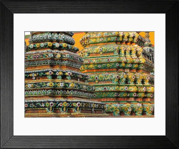 Framed Print : Wat Poh temple, Bangkok, Thailand, Southeast Asia, Asia
