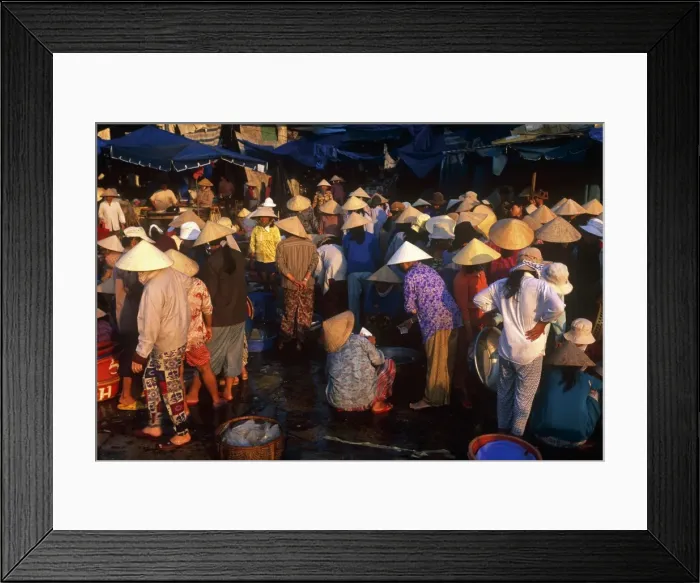 Framed Print : The market, Hoi Han (Hoi An), Vietnam, Indochina, Southeast Asia, Asia Framed Print : The market, Hoi Han (Hoi An), Vietnam, Indochina, Southeast Asia, Asia