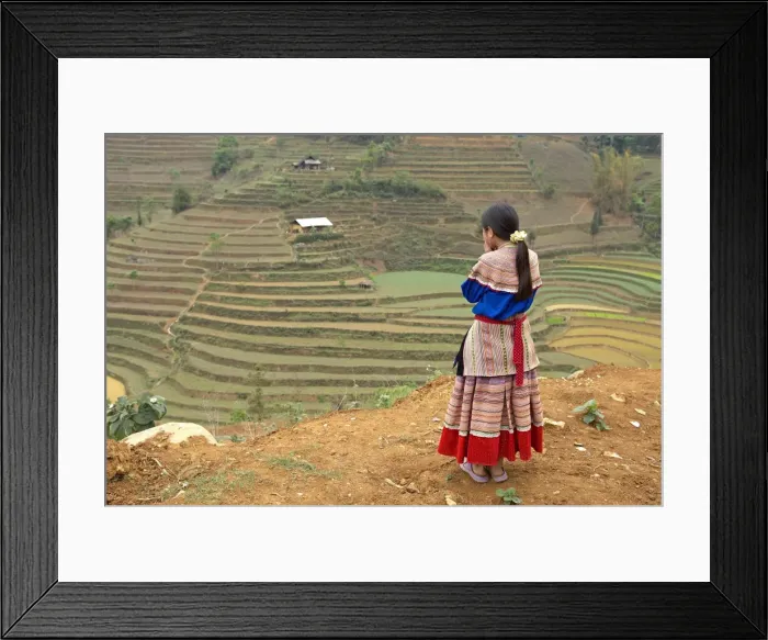 Framed Print : Flower Hmong woman, Can Cau market. Bac Ha area, Vietnam, Indochina, Southeast Asia, Asia Framed Print : Flower Hmong woman, Can Cau market. Bac Ha area, Vietnam, Indochina, Southeast Asia, Asia