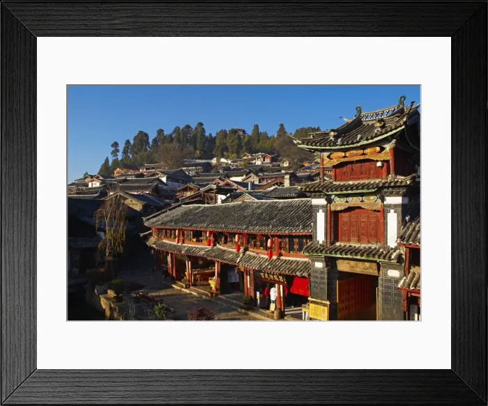 Framed Print : City of Lijiang, UNESCO World Heritage Site, Yunnan, China, Asia Framed Print : City of Lijiang, UNESCO World Heritage Site, Yunnan, China, Asia