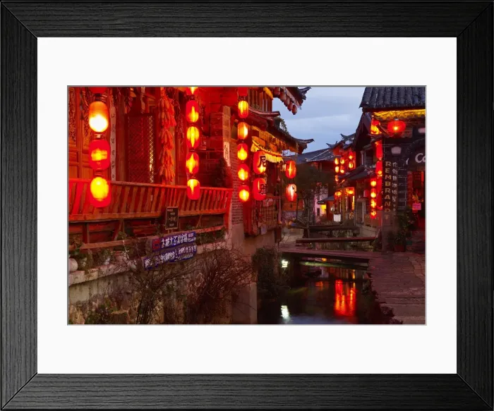 Framed Print : City of Lijiang, UNESCO World Heritage Site, Yunnan, China, Asia Framed Print : City of Lijiang, UNESCO World Heritage Site, Yunnan, China, Asia