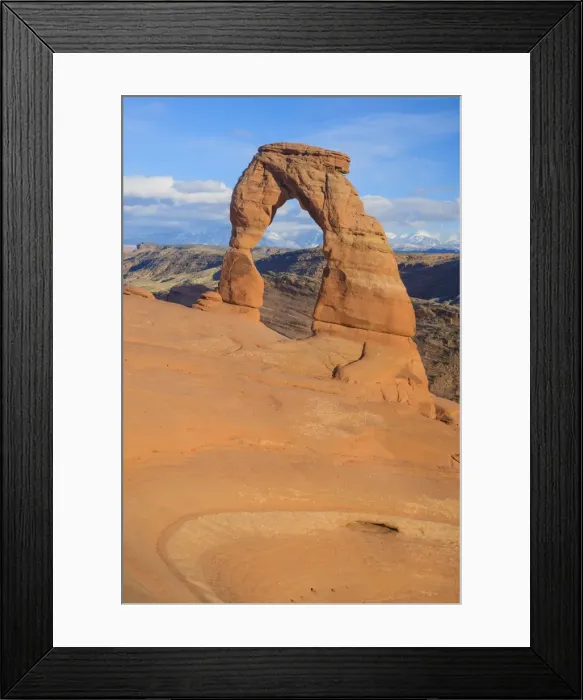 Framed Print : Delicate Arch, Arches National Park, Utah, United States of America, North America Framed Print : Delicate Arch, Arches National Park, Utah, United States of America, North America