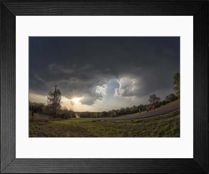 Framed Print : Dramatic cloud formations at the edge of an evening thunderstorm in rural Oklahoma, United States of America, North America Framed Print : Dramatic cloud formations at the edge of an evening thunderstorm in rural Oklahoma, United States of America, North America