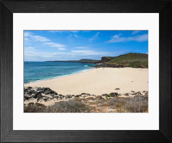 Framed Print : Kawakiu Beach, island of Molokai, Hawaii, United States of America, Pacific Framed Print : Kawakiu Beach, island of Molokai, Hawaii, United States of America, Pacific