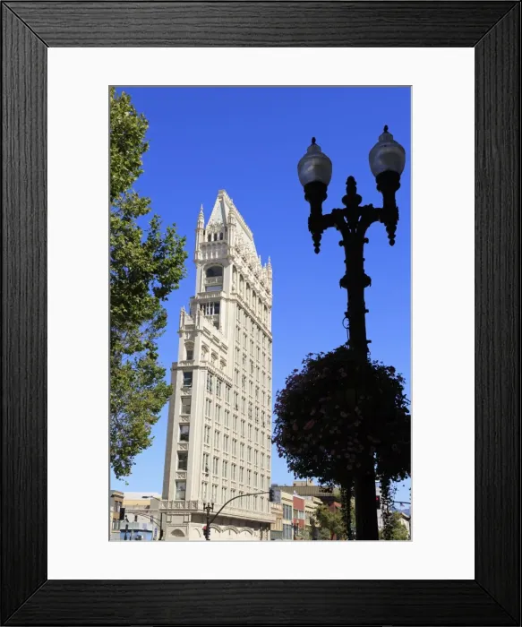 Framed Print : Historic Cathedral Building, Oakland, California, United States of America, North America