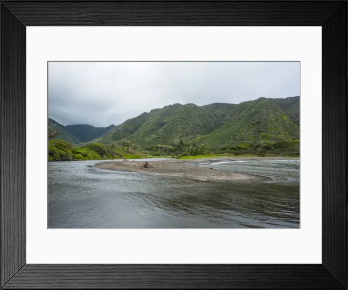 Framed Print : Halawa Bay on the island of Molokai, Hawaii, United States of America, Pacific Framed Print : Halawa Bay on the island of Molokai, Hawaii, United States of America, Pacific