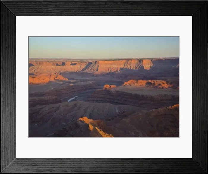 Framed Print : Sunset over Dead Horse Point State Park, Utah, United States of America, North America Framed Print : Sunset over Dead Horse Point State Park, Utah, United States of America, North America