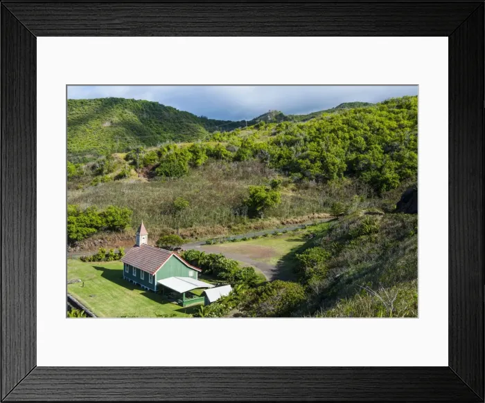Framed Print : Church in Kahakuloa, western Maui, Hawaii, United States of America, Pacific Framed Print : Church in Kahakuloa, western Maui, Hawaii, United States of America, Pacific