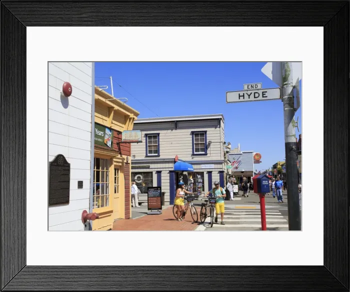 Framed Print : Maritime National Historic Park, San Francisco, California, United States of America, North America Framed Print : Maritime National Historic Park, San Francisco, California, United States of America, North America