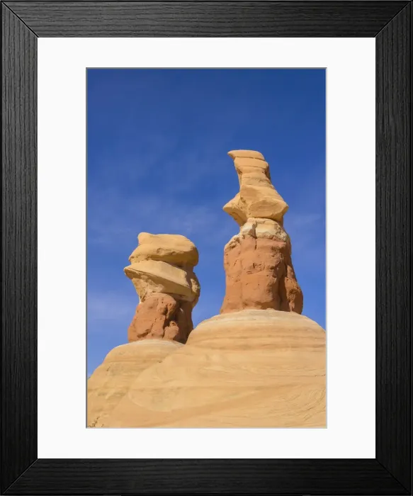 Framed Print : Hoodoos, Devils Garden, Grand Staircase Escalante National Monument, Utah, United States of America, North America Framed Print : Hoodoos, Devils Garden, Grand Staircase Escalante National Monument, Utah, United States of America, North America