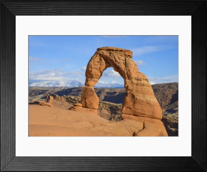 Framed Print : Delicate Arch, Arches National Park, Utah, United States of America, North America Framed Print : Delicate Arch, Arches National Park, Utah, United States of America, North America