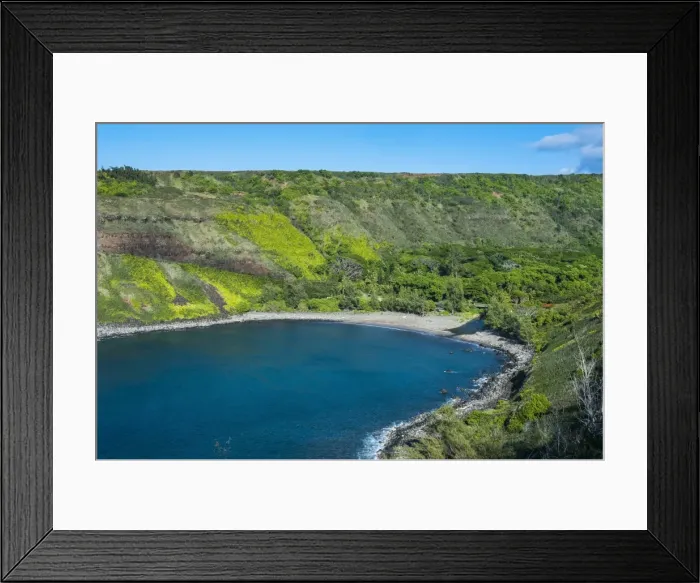 Framed Print : The rugged coastline of western Maui, Hawaii, United States of America, Pacific Framed Print : The rugged coastline of western Maui, Hawaii, United States of America, Pacific