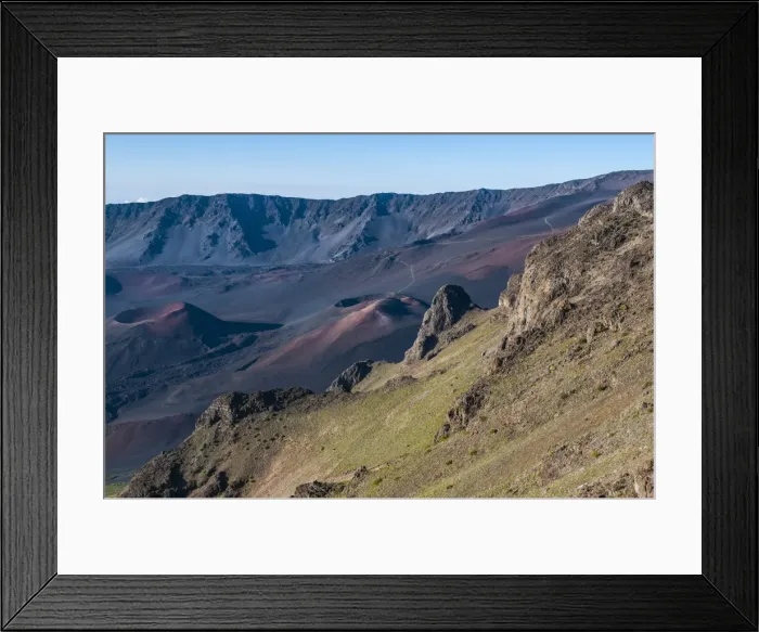 Framed Print : Volcanic crater on top of the Haleakala National Park, Maui, Hawaii, United States of America, Pacific Framed Print : Volcanic crater on top of the Haleakala National Park, Maui, Hawaii, United States of America, Pacific