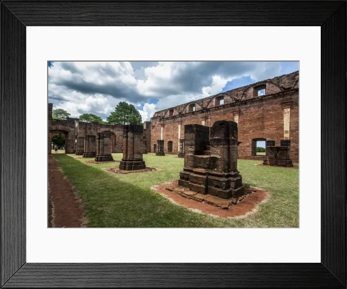 Framed Print : Jesuit Mission of Jesus de Tavarangue, UNESCO World Heritage Site, Paraguay, South America Framed Print : Jesuit Mission of Jesus de Tavarangue, UNESCO World Heritage Site, Paraguay, South America