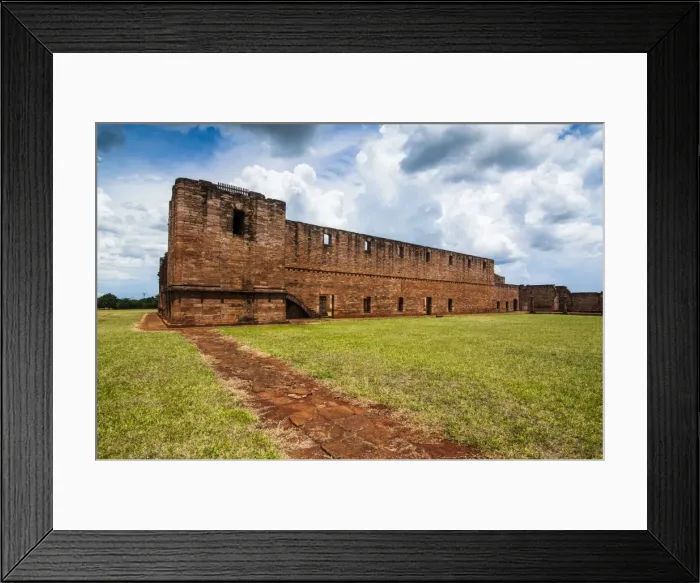 Framed Print : Jesuit Mission of Jesus de Tavarangue, UNESCO World Heritage Site, Paraguay, South America Framed Print : Jesuit Mission of Jesus de Tavarangue, UNESCO World Heritage Site, Paraguay, South America