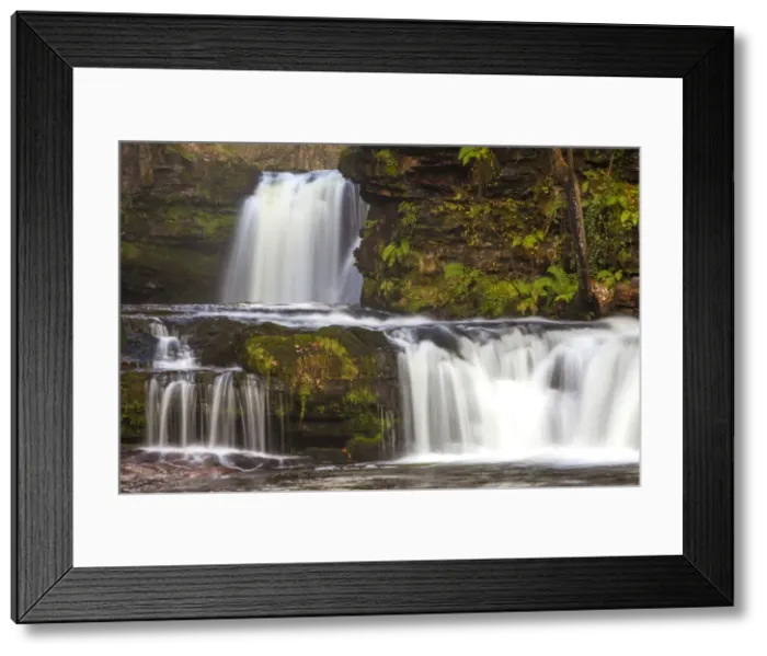 Framed Print : Brecon Beacons Waterfall, Powys, Wales, United Kingdom, Europe Framed Print : Brecon Beacons Waterfall, Powys, Wales, United Kingdom, Europe