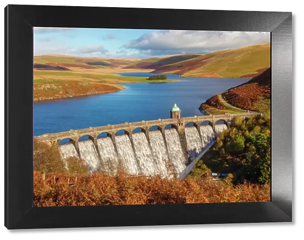 Craig Goch Dam, Elan Valley, Powys, Mid Wales, United Kingdom, Europe