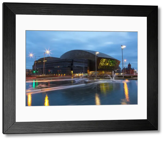 Framed Print : Millennium Centre, Cardiff Bay, Cardiff, Wales, United Kingdom, Europe Framed Print : Millennium Centre, Cardiff Bay, Cardiff, Wales, United Kingdom, Europe