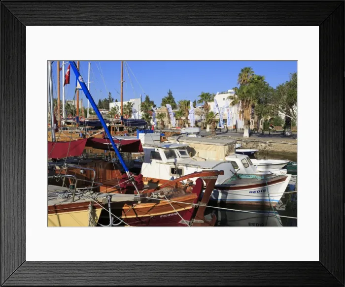 Framed Print : Boats in Bodrum Harbor, Anatolia, Turkey, Asia Minor, Eurasia Framed Print : Boats in Bodrum Harbor, Anatolia, Turkey, Asia Minor, Eurasia