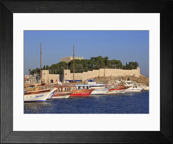 Framed Print : Pigeon Island Castle, Kusadasi, Aydin Province, Anatolia, Turkey, Asia Minor, Eurasia Framed Print : Pigeon Island Castle, Kusadasi, Aydin Province, Anatolia, Turkey, Asia Minor, Eurasia