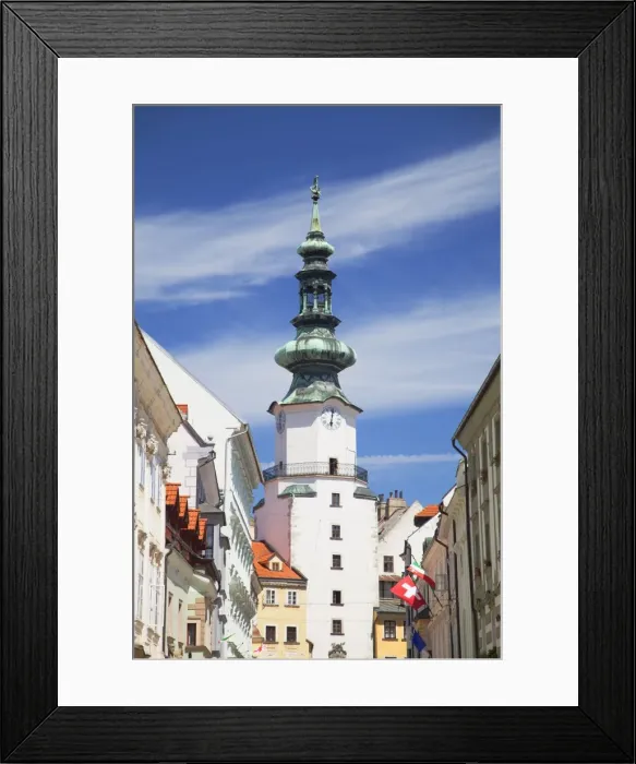 Framed Print : Michaels Gate, Bratislava, Slovakia, Europe Framed Print : Michaels Gate, Bratislava, Slovakia, Europe