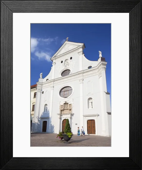Framed Print : Holy Trinity Church, Kosice, Kosice Region, Slovakia