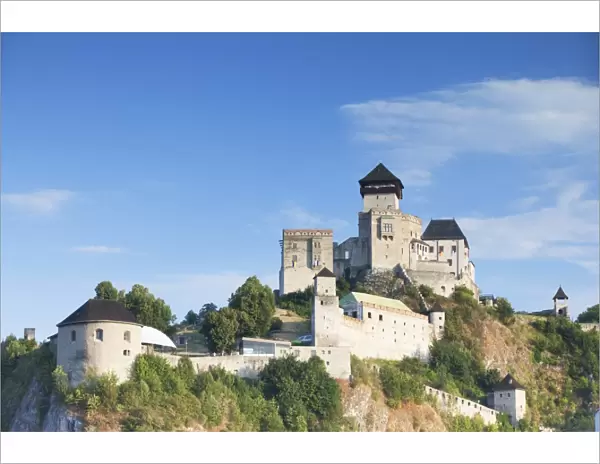 Trencin Castle, Trencin, Trencin Region, Slovakia, Europe