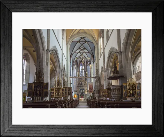Framed Print : Interior of Basilica of St. Egidius, Bardejov, UNESCO World Heritage Site, Presov Region, Slovakia, Europe Framed Print : Interior of Basilica of St. Egidius, Bardejov, UNESCO World Heritage Site, Presov Region, Slovakia, Europe
