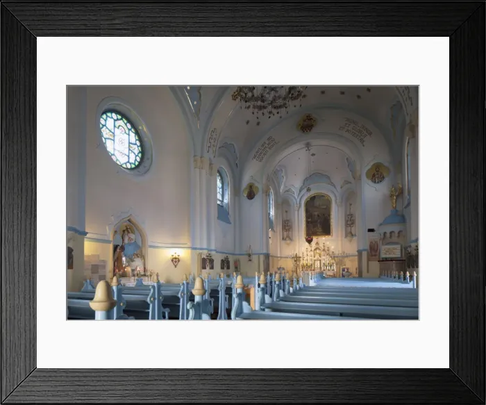 Framed Print : Interior of Church of St. Elizabeth (Blue Church), Bratislava, Slovakia, Europe Framed Print : Interior of Church of St. Elizabeth (Blue Church), Bratislava, Slovakia, Europe