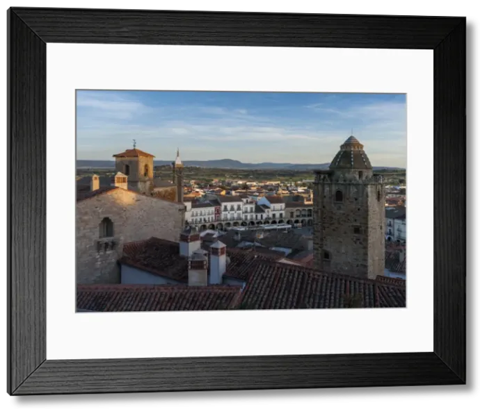 Framed Print : Trujillo, Caceres, Extremadura, Spain, Europe
