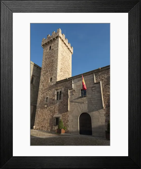 Framed Print : Casa y Torre de las Ciguenas (House of the Storks), Caceres, UNESCO World Heritage Site, Extremadura, Spain, Europe Framed Print : Casa y Torre de las Ciguenas (House of the Storks), Caceres, UNESCO World Heritage Site, Extremadura, Spain, Europe