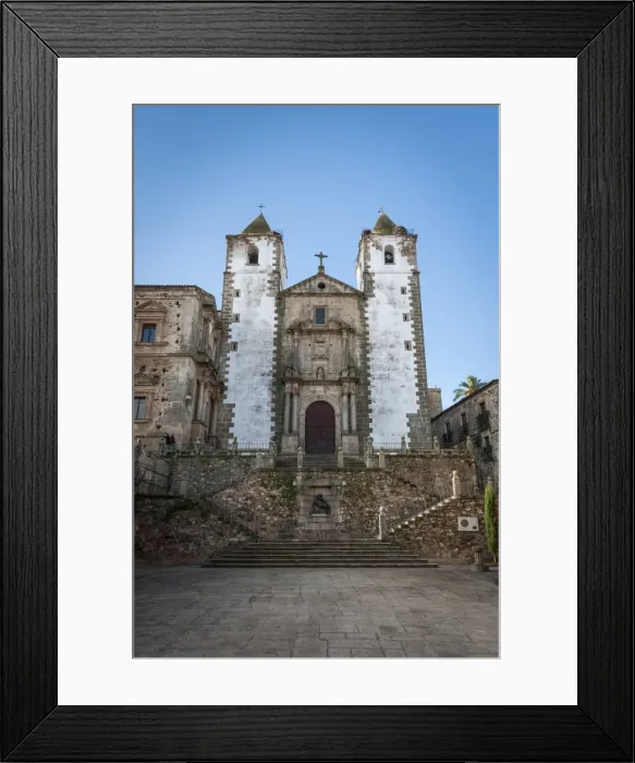 Framed Print : Church of San Francisco Javier, Caceres, Extremadura, Spain, Europe Framed Print : Church of San Francisco Javier, Caceres, Extremadura, Spain, Europe